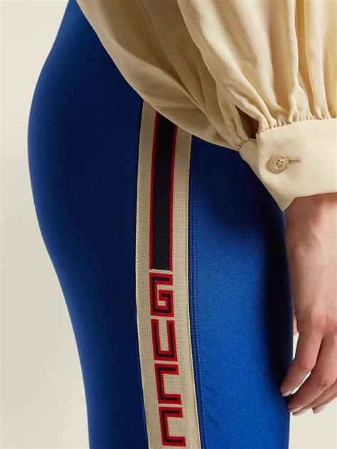 gucci womens printed pants|women's gucci leggings.